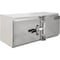 Buyers Products 18x18x48 Inch Smooth Aluminum Underbody Truck Tool Box - Double Barn Door, Cam Lock Hardware 1762603 - alternate 1